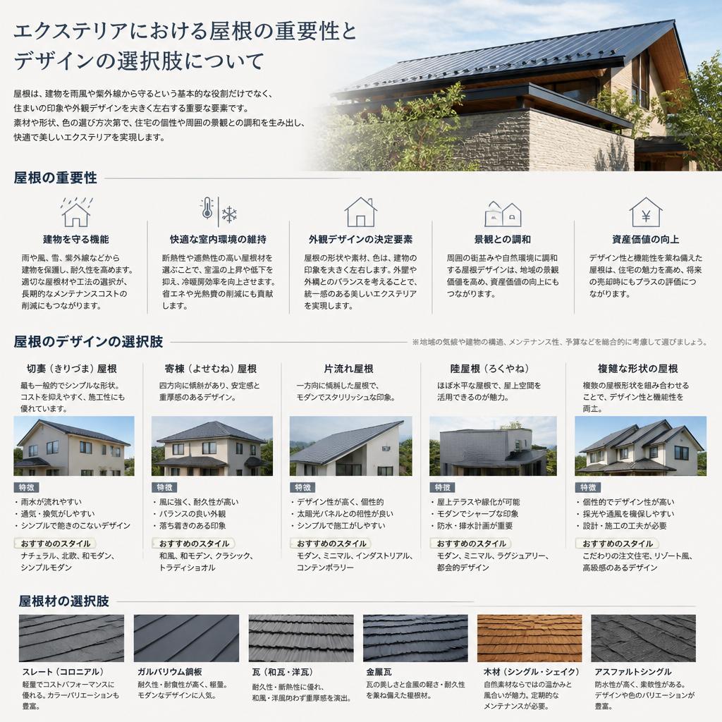 4. 屋根の役割とデザイン
