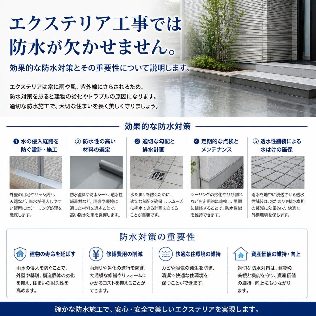 5. 防水対策の重要性