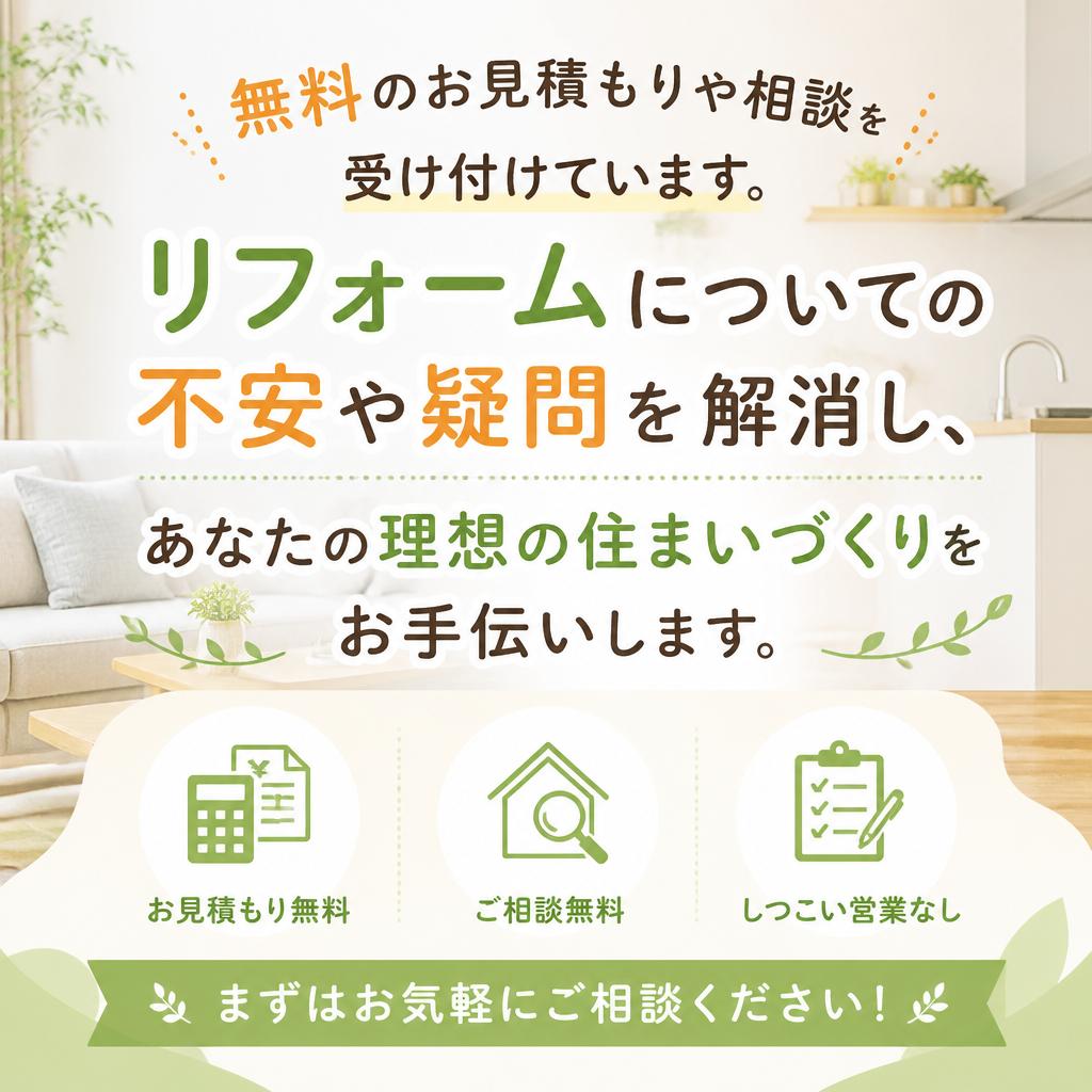 お気軽にお問い合わせを！
