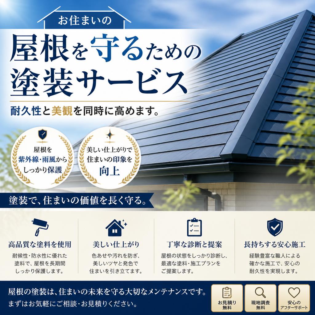 2. 屋根塗装で長寿命化