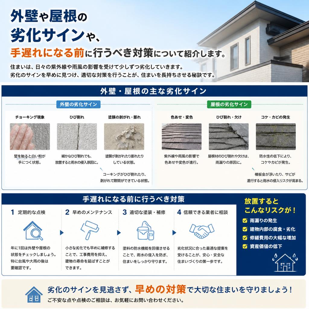 2. 劣化の兆候を見逃さない