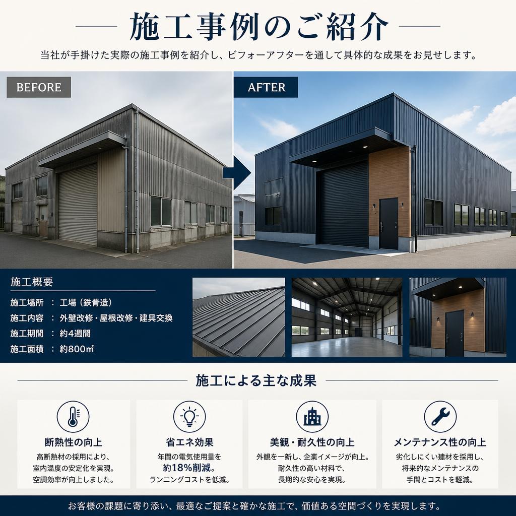 施工事例の紹介